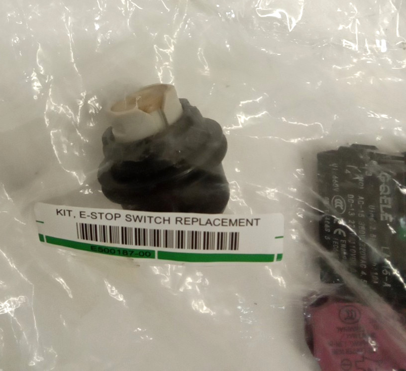 GateKeeper Systems E500187-00 Cart Manager E-Stop Switch Replacement Kit