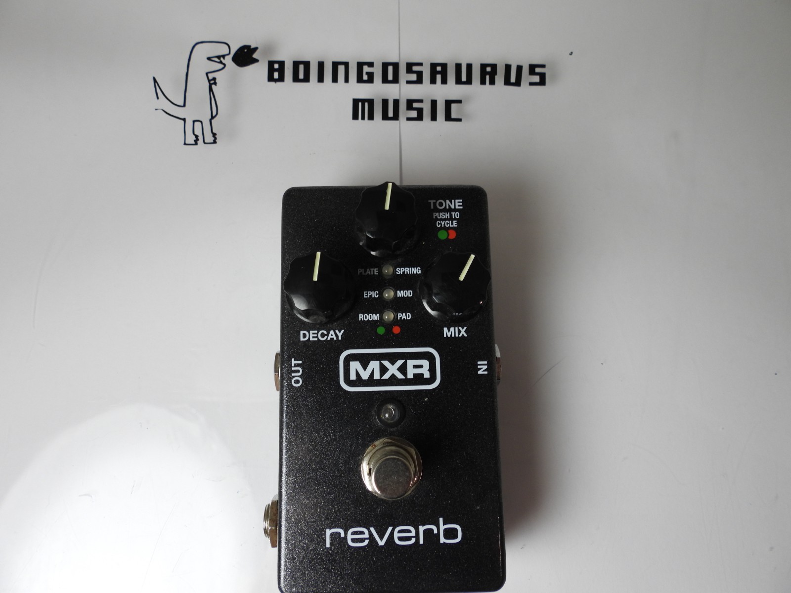 MXR M300 Reverb Effects Pedal Free USA Shipping