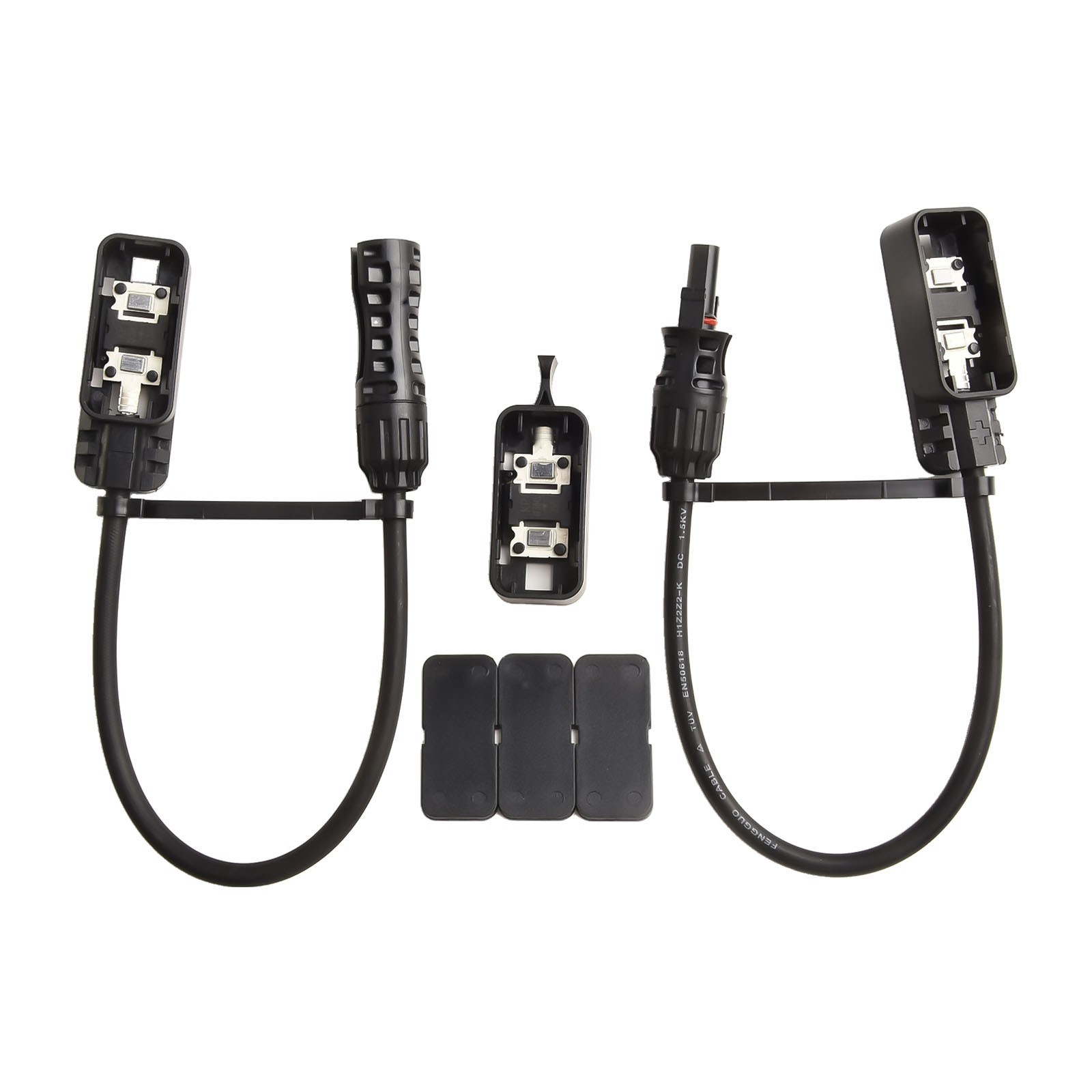 Solar Panel 3-split Junction Box 1500V/30A IP67 photovoltaic Module Confluence