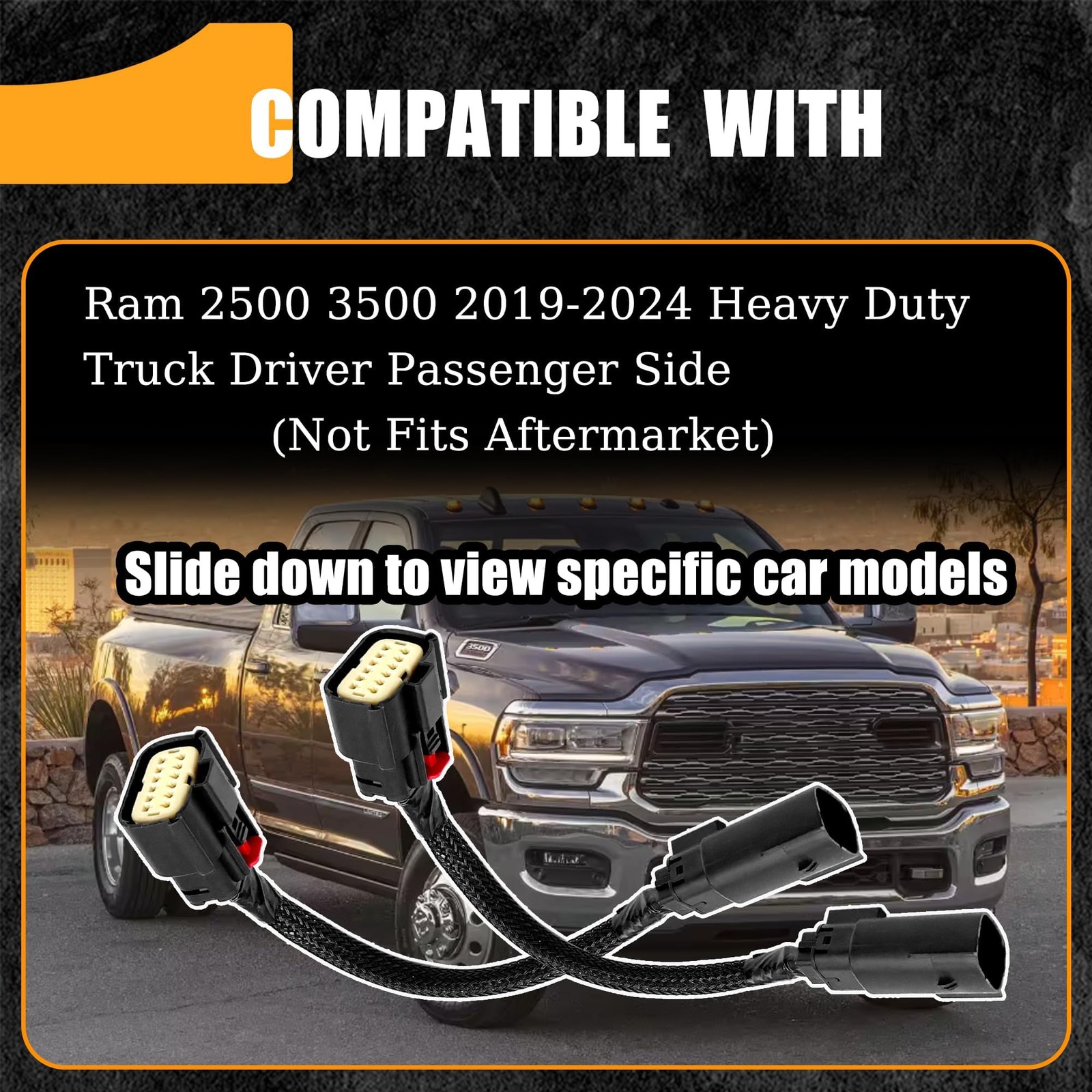 New Upgraded 2Pcs Halogen to LED Taillight Adapter Conversion Wiring Harness