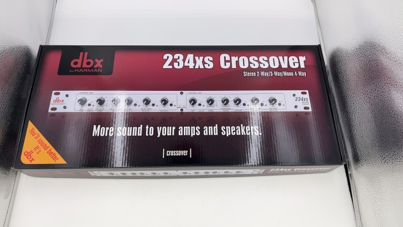 DBX 234xs Stereo 2/3-Way/Mono 4-Way Crossover w/ XLR Mono Sum Subwoofer Sub Out