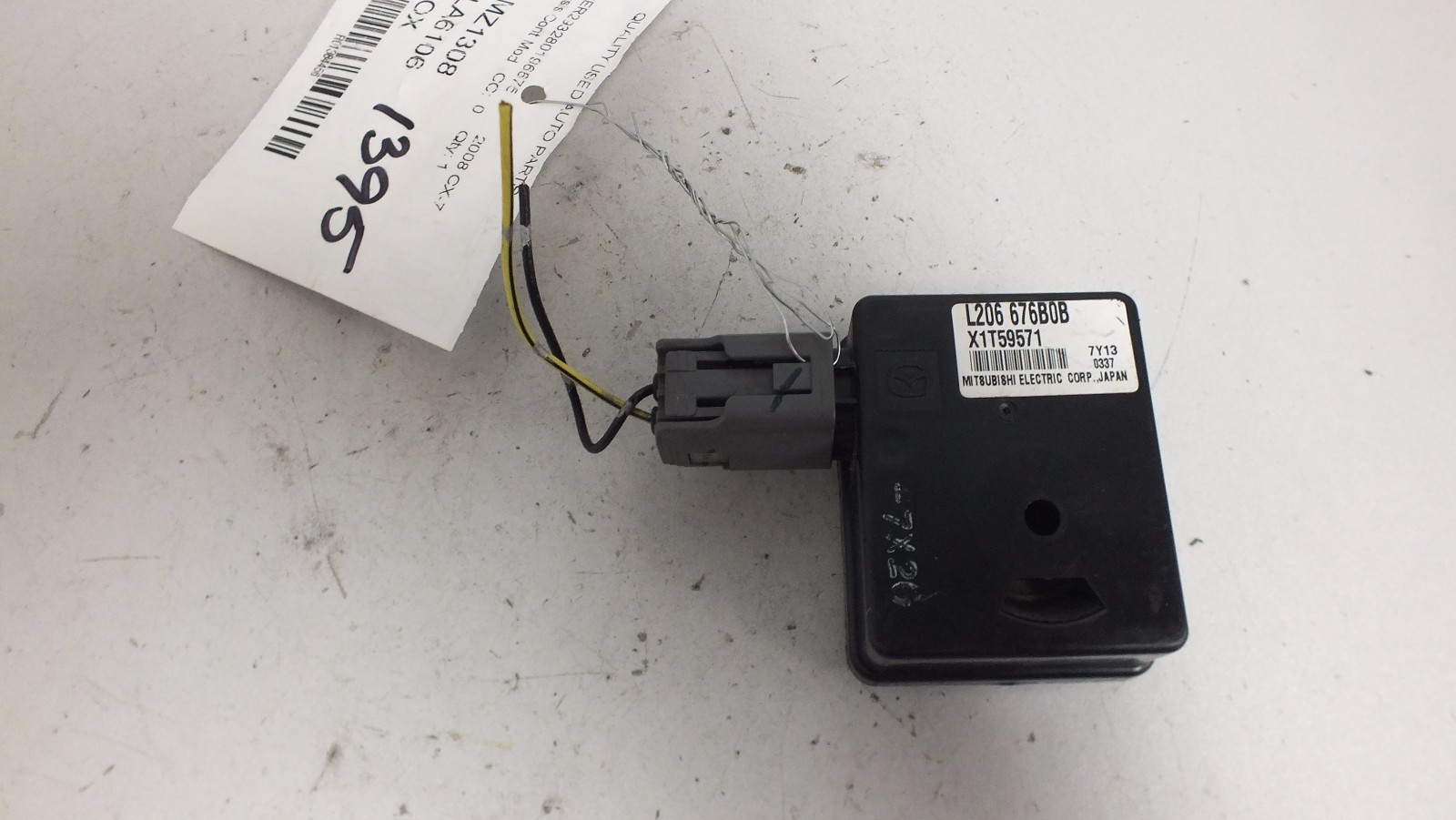 07 08 2007 2008 MAZDA CX-7 CHASSIS CONTROL MODULE L206 676B0B #1395