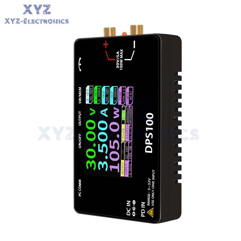 DPS100 CNC DC Adjustable Programmable Voltage Regulator Power Supply 30V 5A 100W
