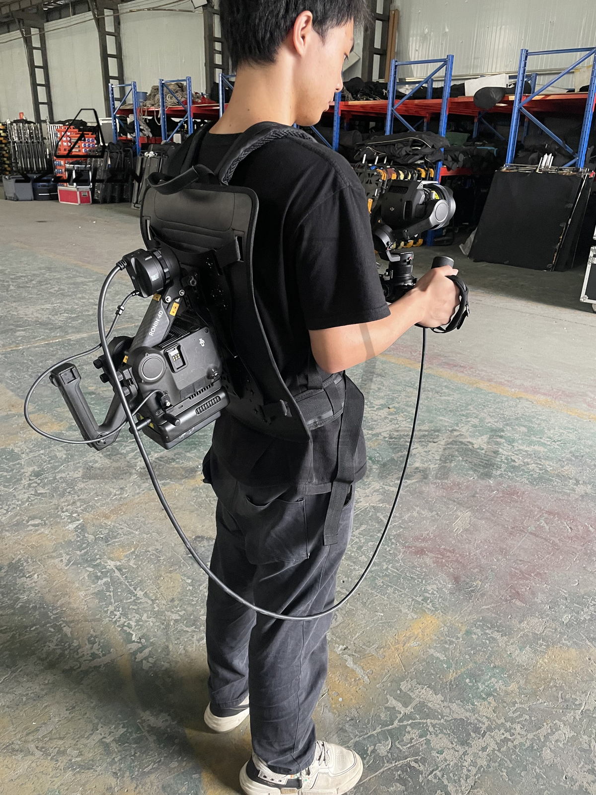 Camera Backpack Quick Release Board For DJI Ronin 4D，3/8 Screws Hold Backpack