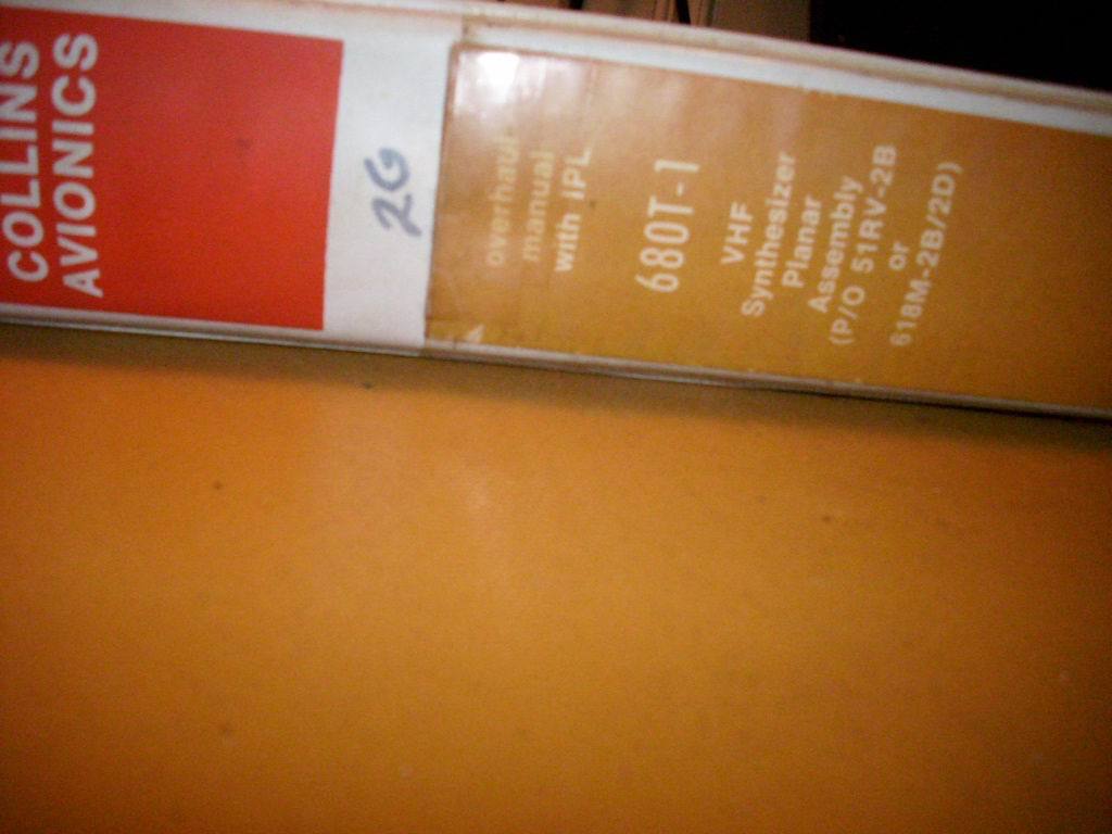 Collins 680T-1 VHF Digital Synthesizer Service Manual