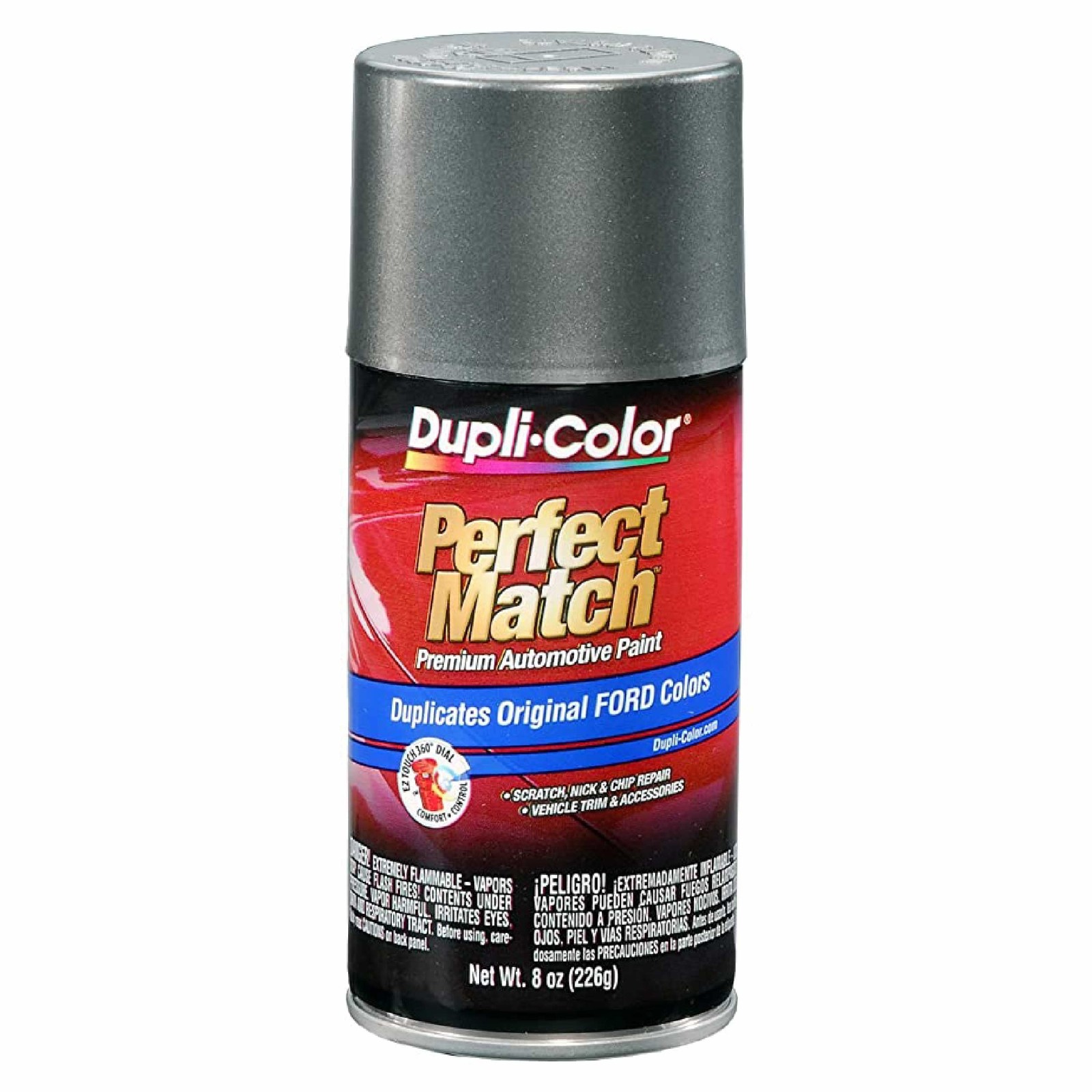 Automotive Spray Paint Ford Dark Shadow Gray 8 oz Aerosol Can