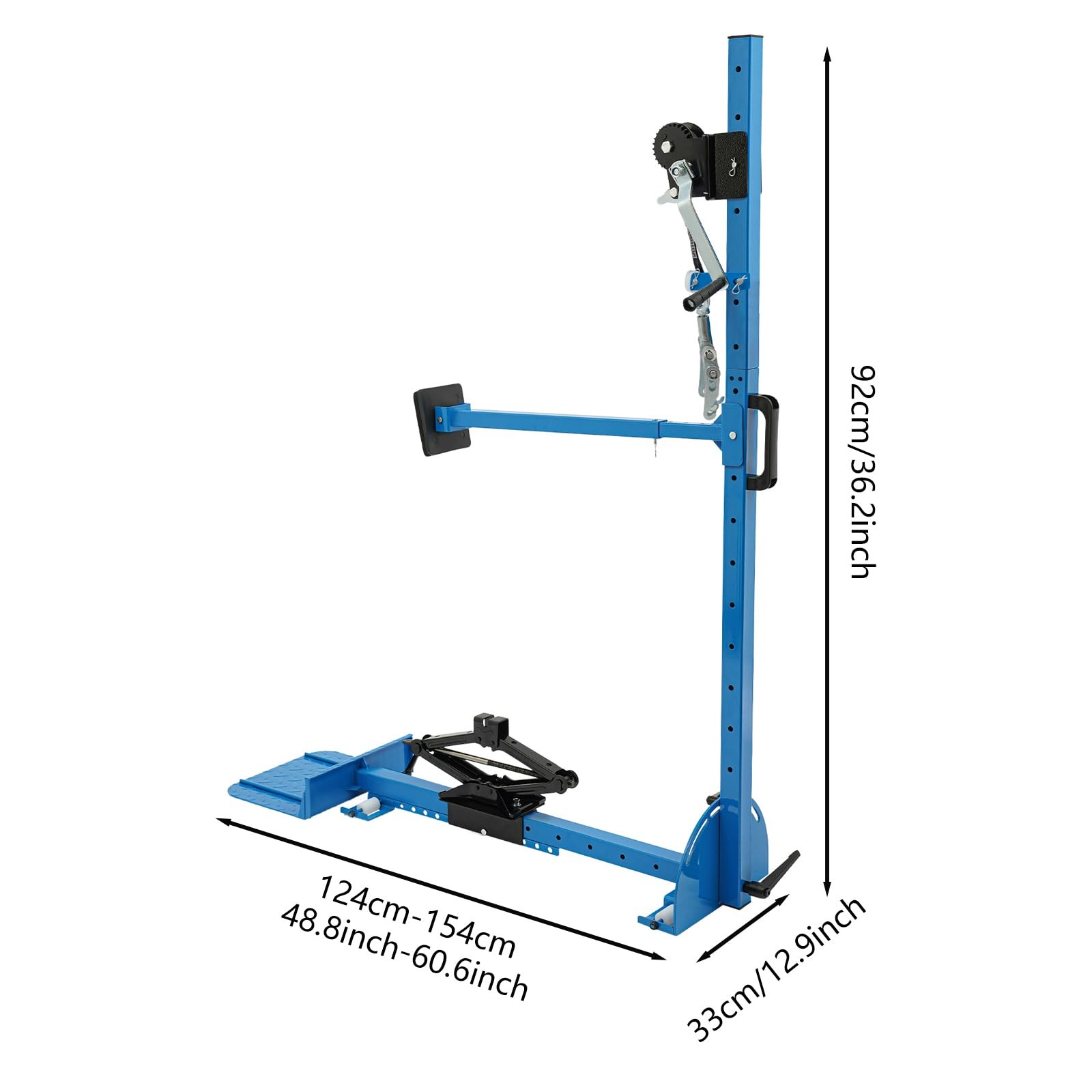 Car Dent Repair Tool Adjustable 120 Sheet Metal Puller 1763lbs Pulling Force