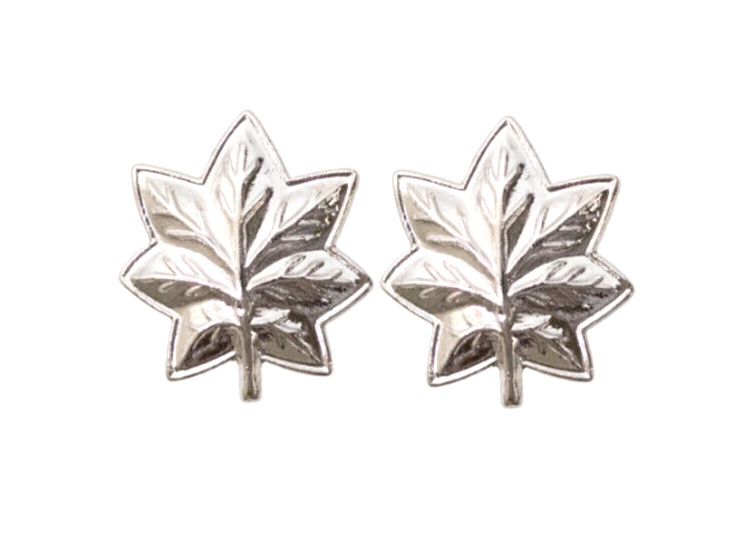 USMC Lieutenant Colonel Satin Pin On Collar Rank