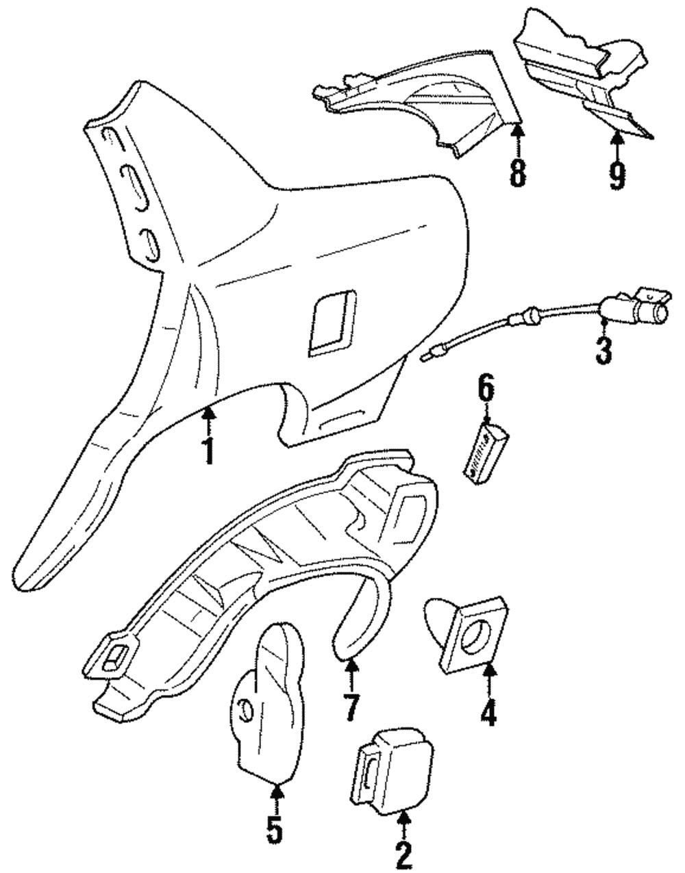 Genuine GM Upper Extension 25650757