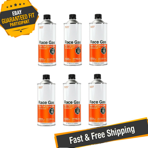 Race Gas 100032 32 oz. Cans of Offroad Race Fuel Concentrate Additive - Set of 6