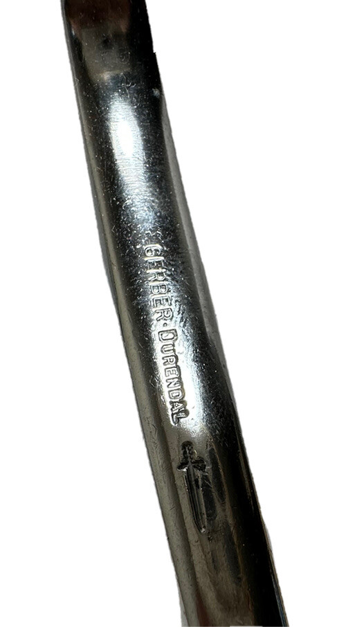Gerber Meat Fork + Knife Legendary Blades Siegfried Stainless Serving