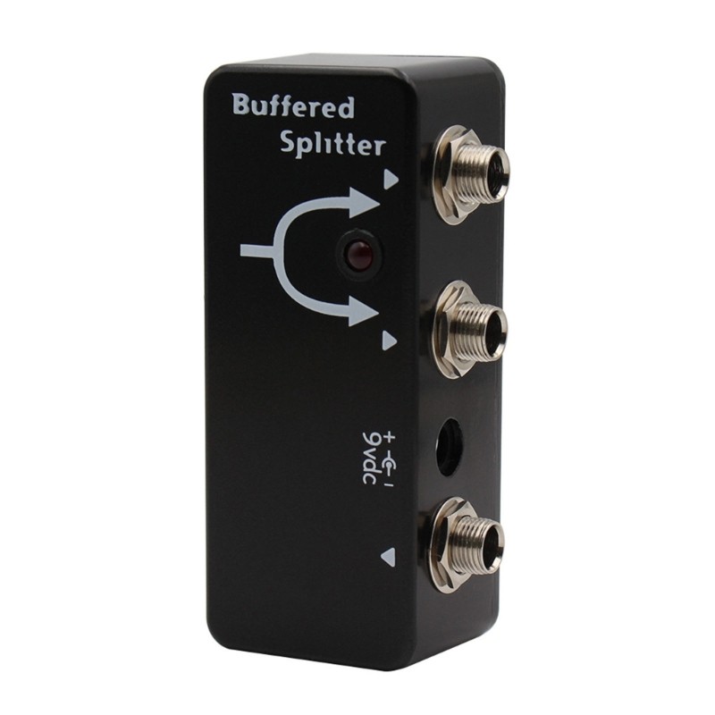 Double Amplifier Configurations Buffer Output Pedal Metal Texture for Guitar
