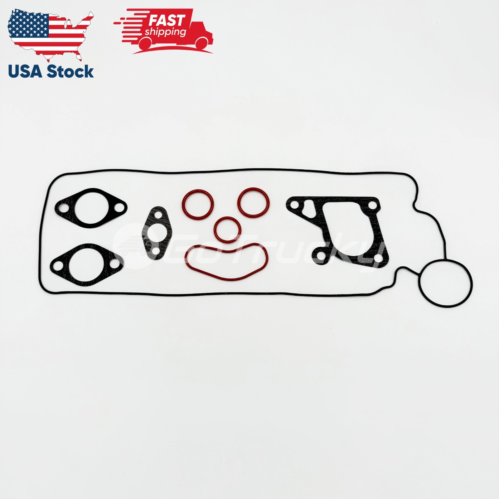 Oil Cooler Gasket Set For ISUZU NRR NQR NPR NPR-HD 4HE1 4.8L 4HK1 5.2L 1998-2010