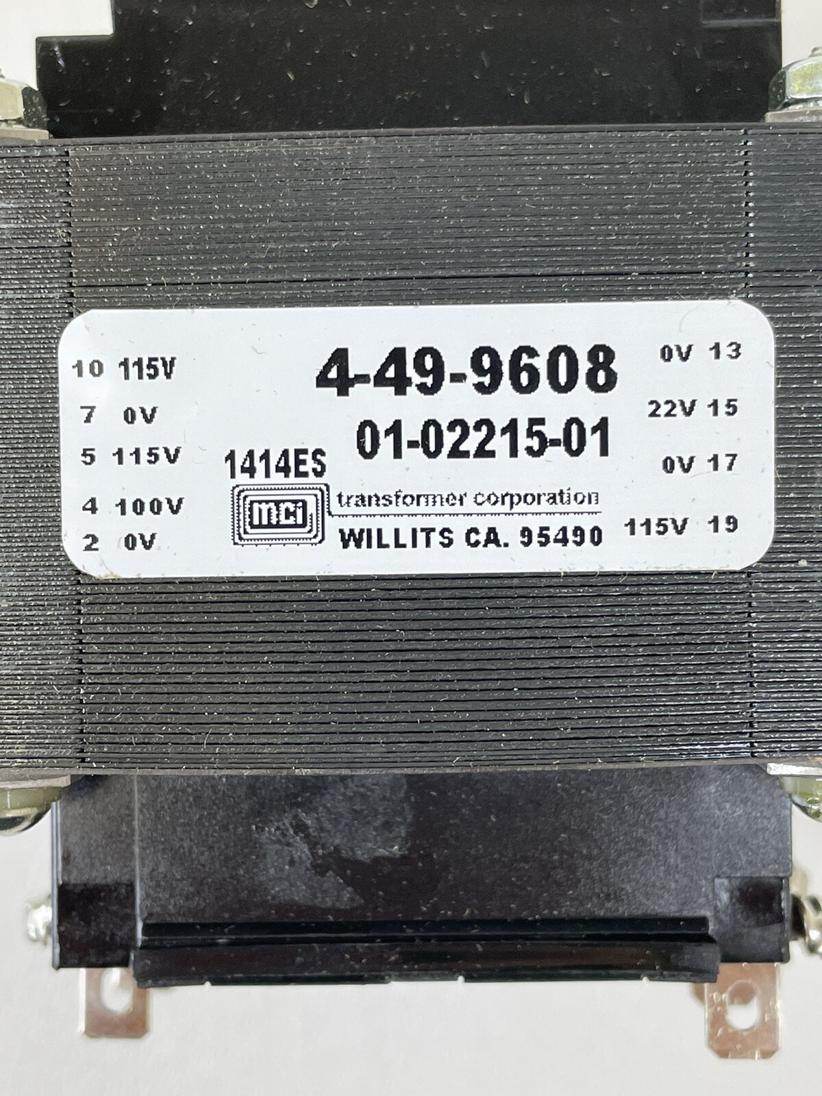 MCI 4-49 Series Transformer - 4-49-9608