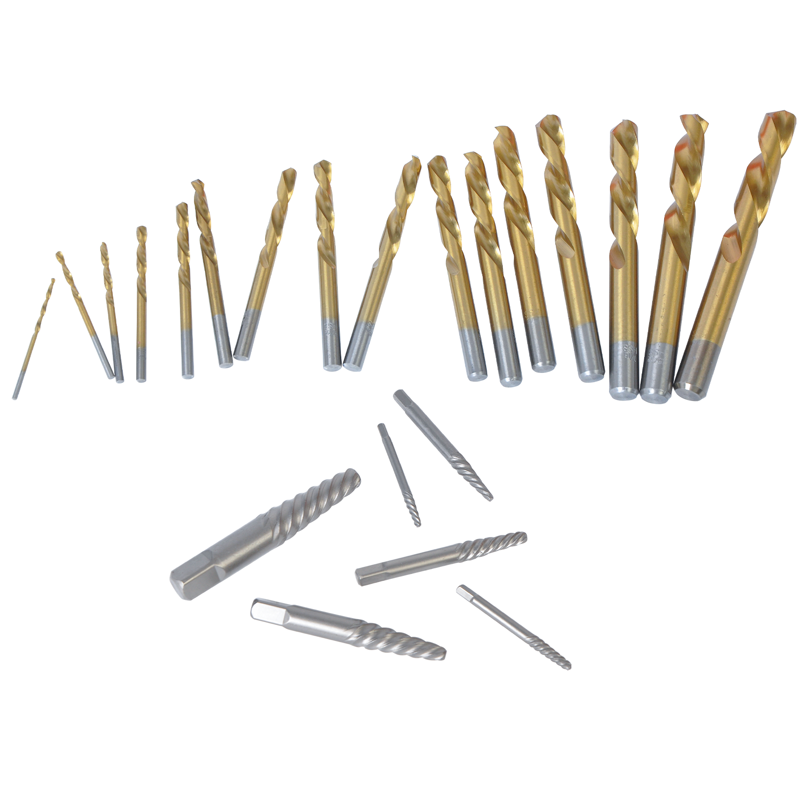 49pcs Master Extractor Tool Set, Screw Bolt & Nut Extraction Set, Drill Bit Set