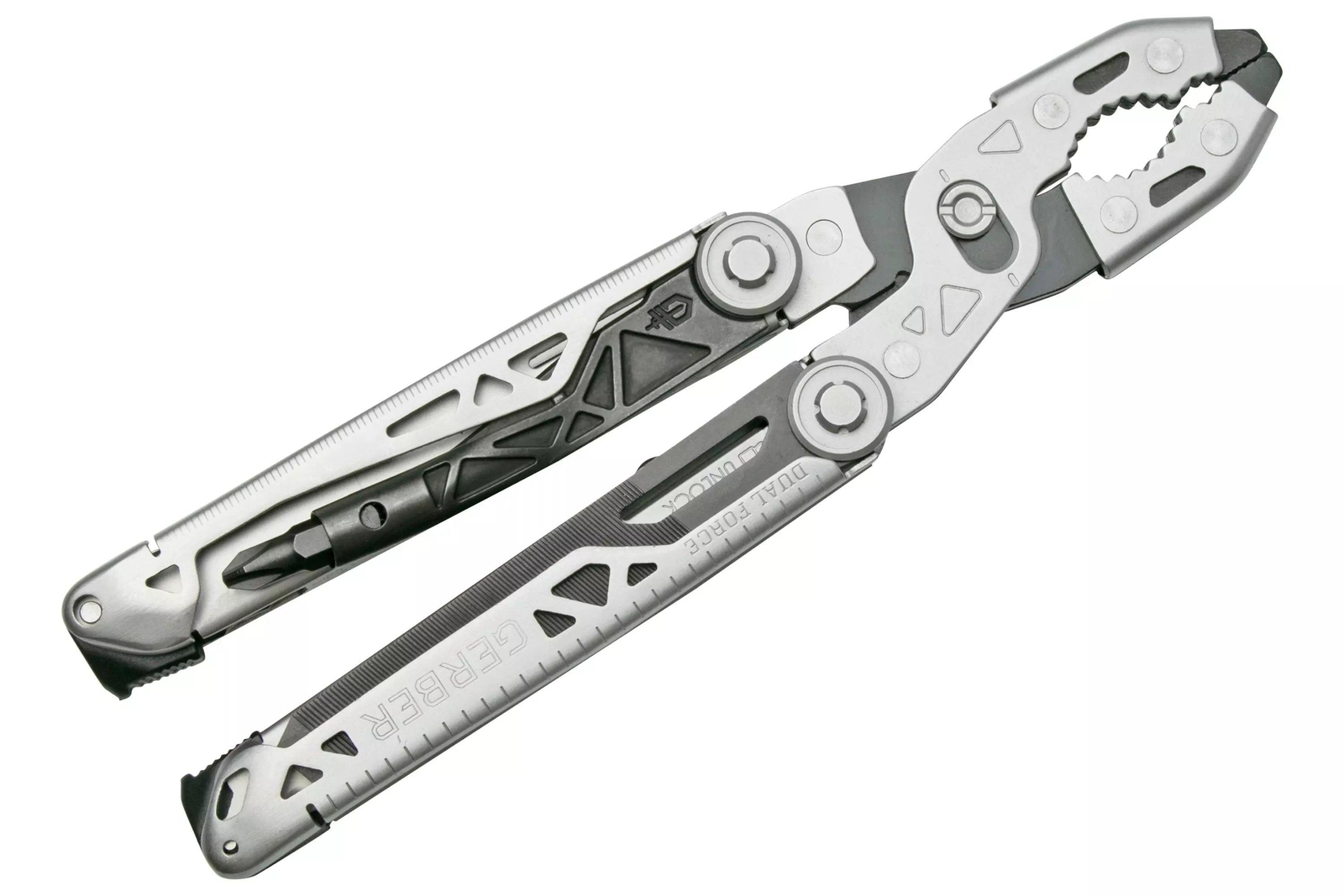 Gerber -1613- Dual Force Multi Tool Small fastener Pliers Knife Saw Screwdriver