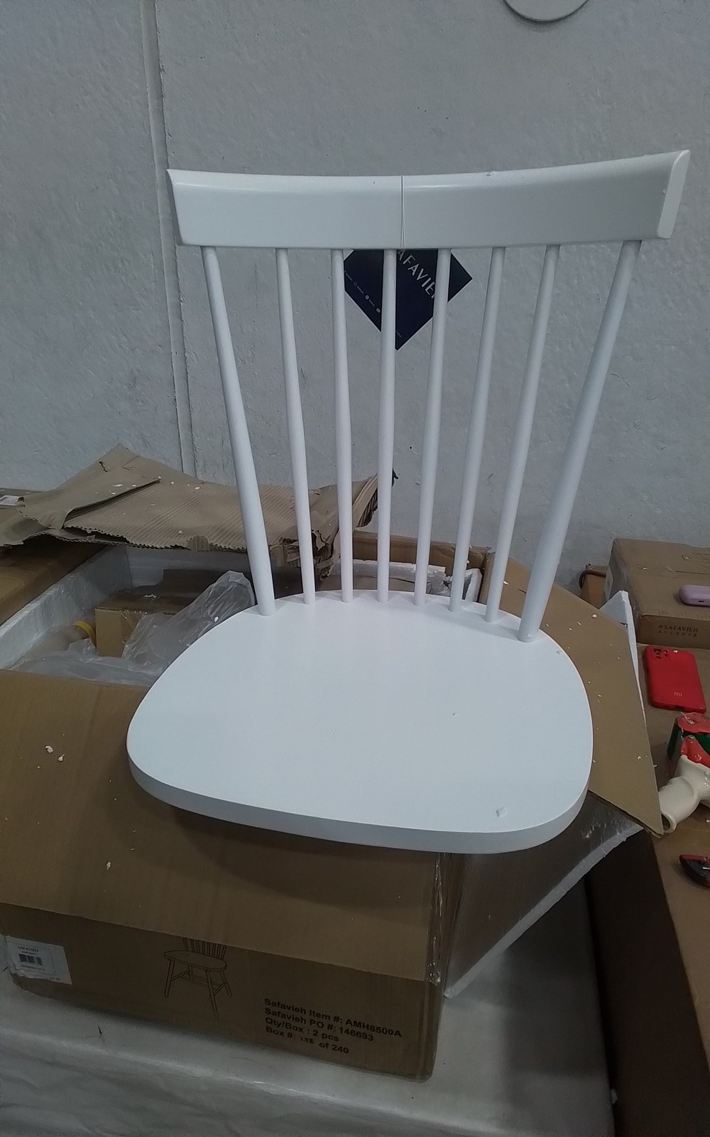 Safavieh PARKER SPINDEL SIDE CHAIR, Reduced Price 2172773443 AMH8500A
