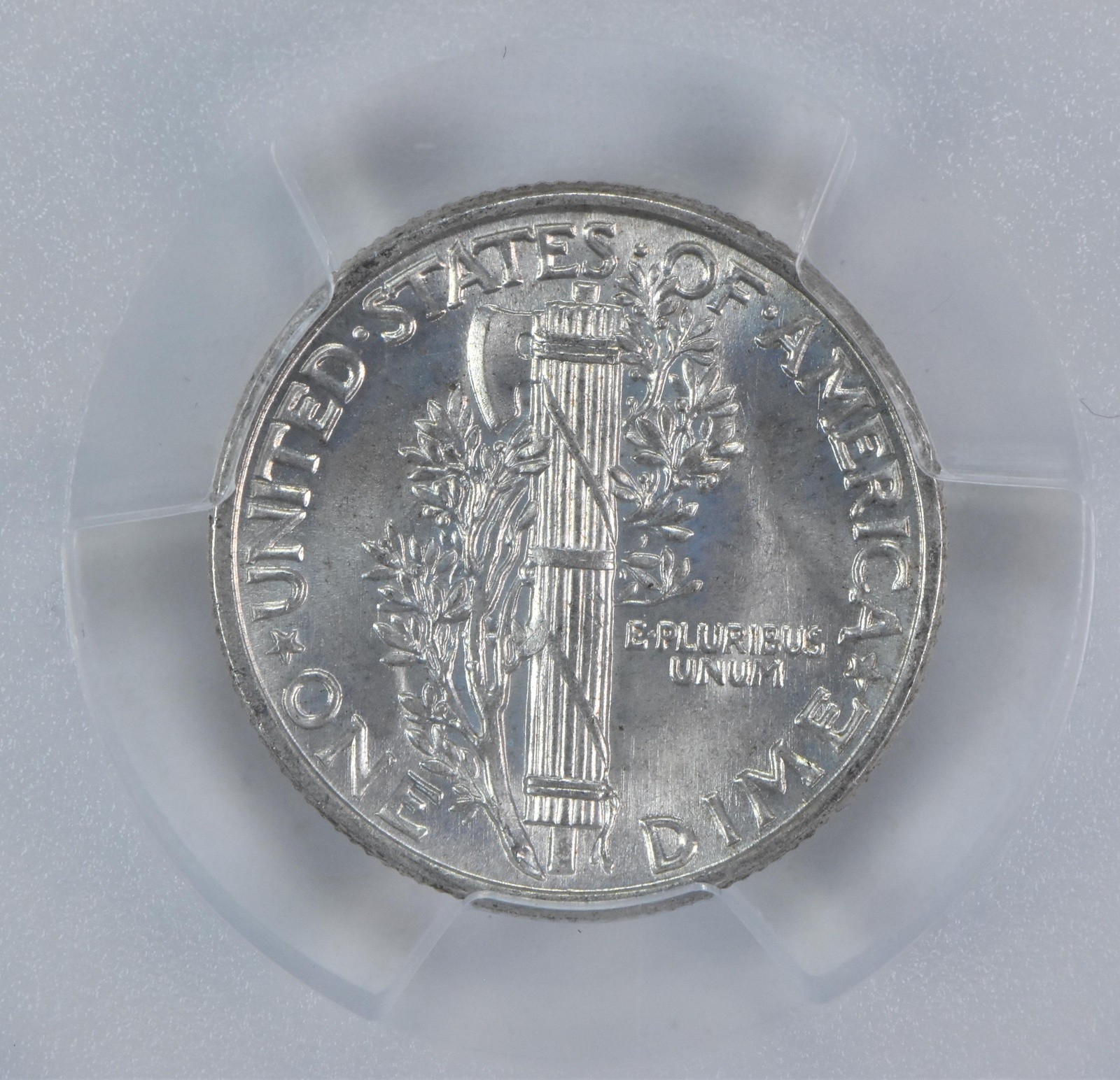 1942 Mercury Dime MS66 PCGS Blue Label