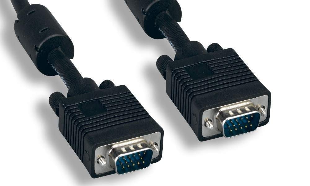 15FT SVGA Cable Monitor UL2919 HD15 Male to Male