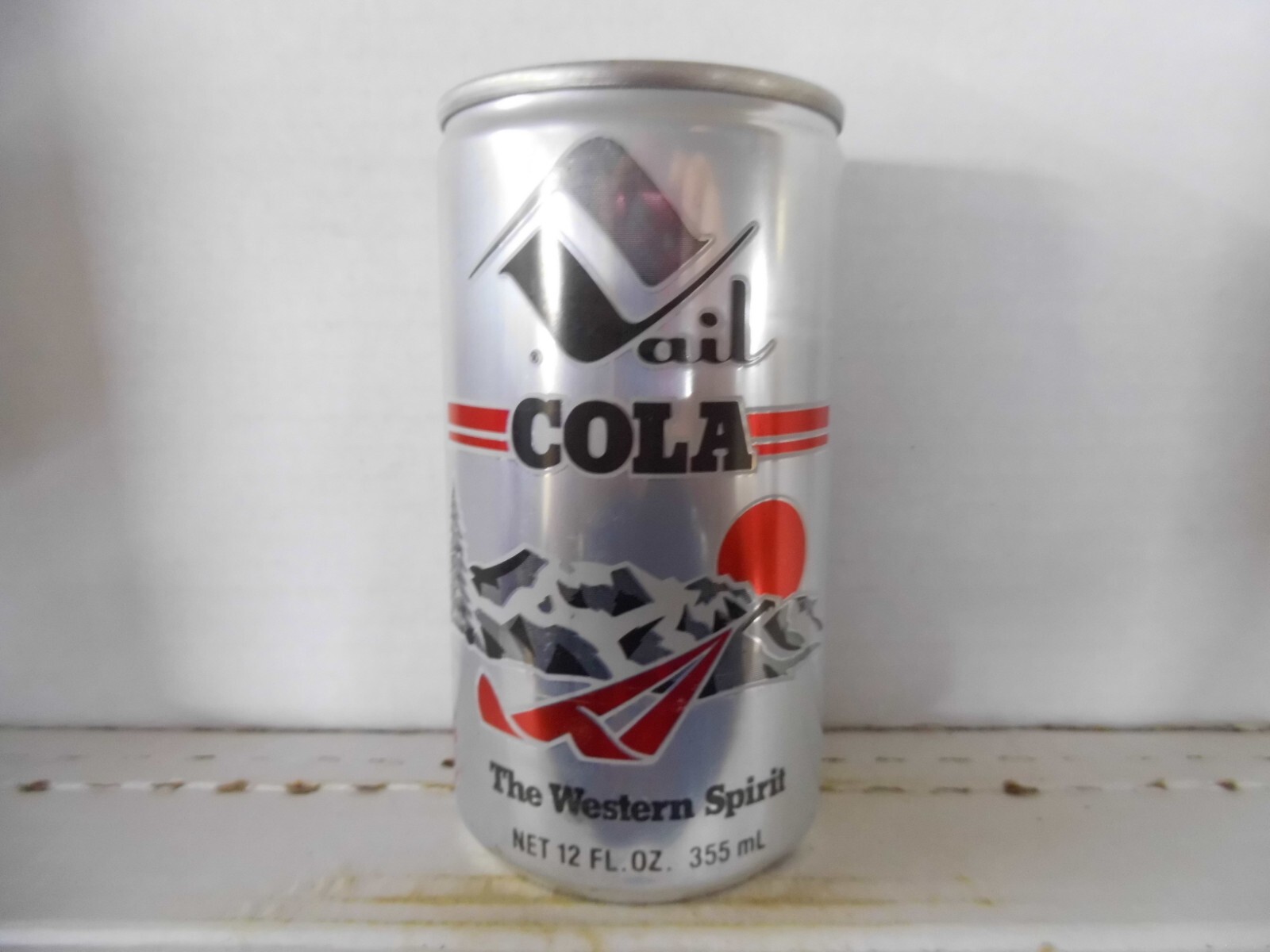 VAIL COLA ALUMINUM SODA CAN~STEAMBOAT BEVERAGE CO, STEAMBOAT SPRINGS, COLORADO