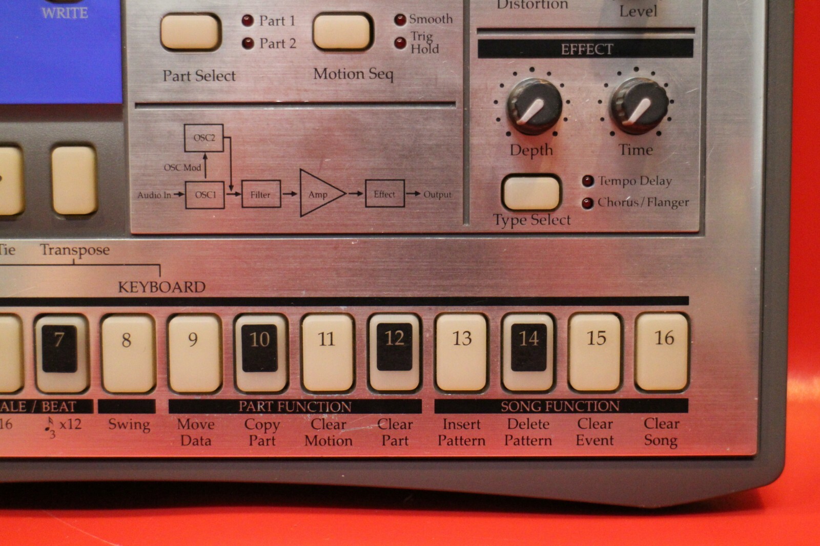USED Korg Electribe EA-1 Analog Modeling Synth Sequencer EA 1 U617 190708