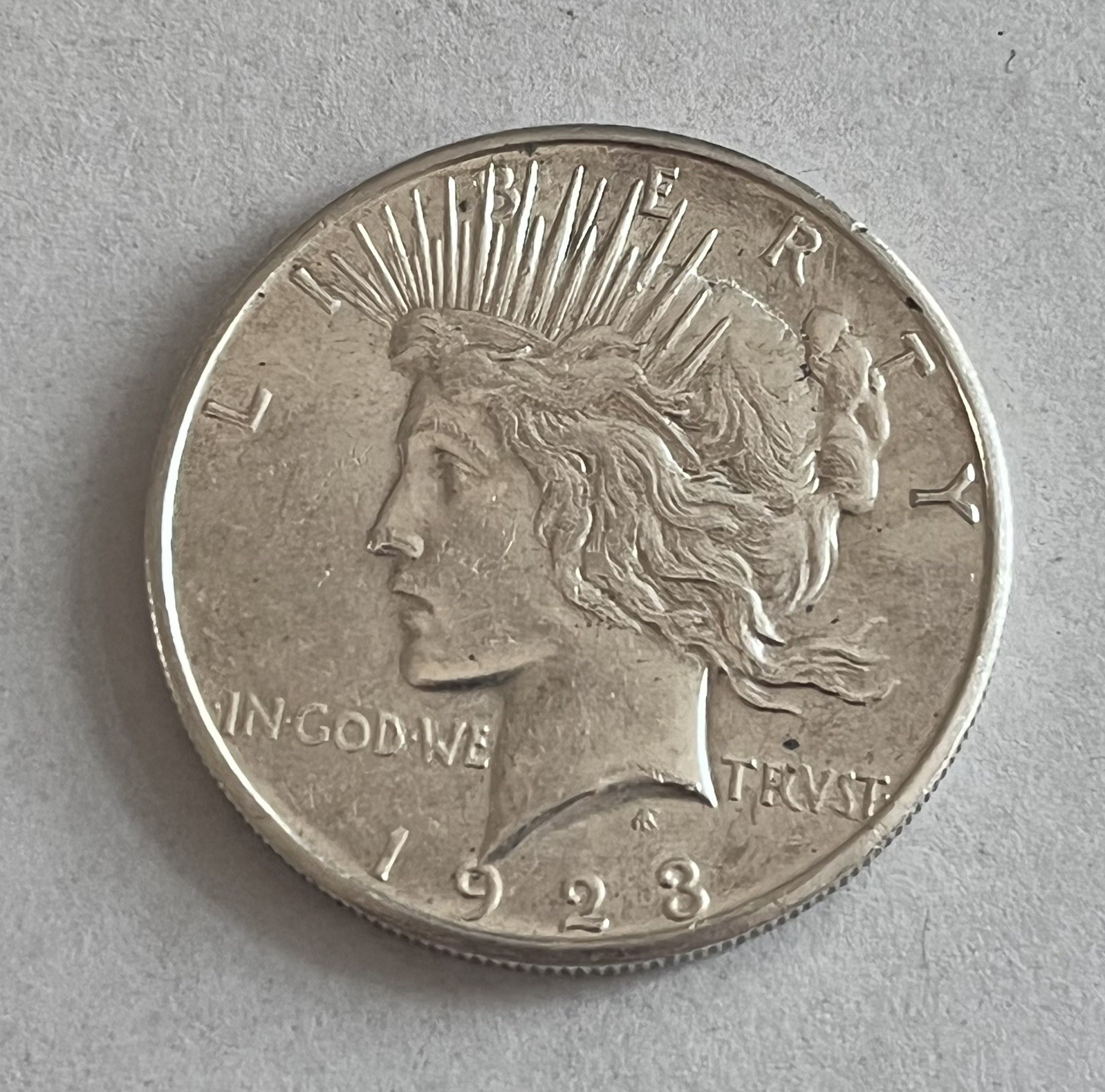 1923-S Peace Silver Dollar $1 Better Date 90% Silver Nice Original Coin