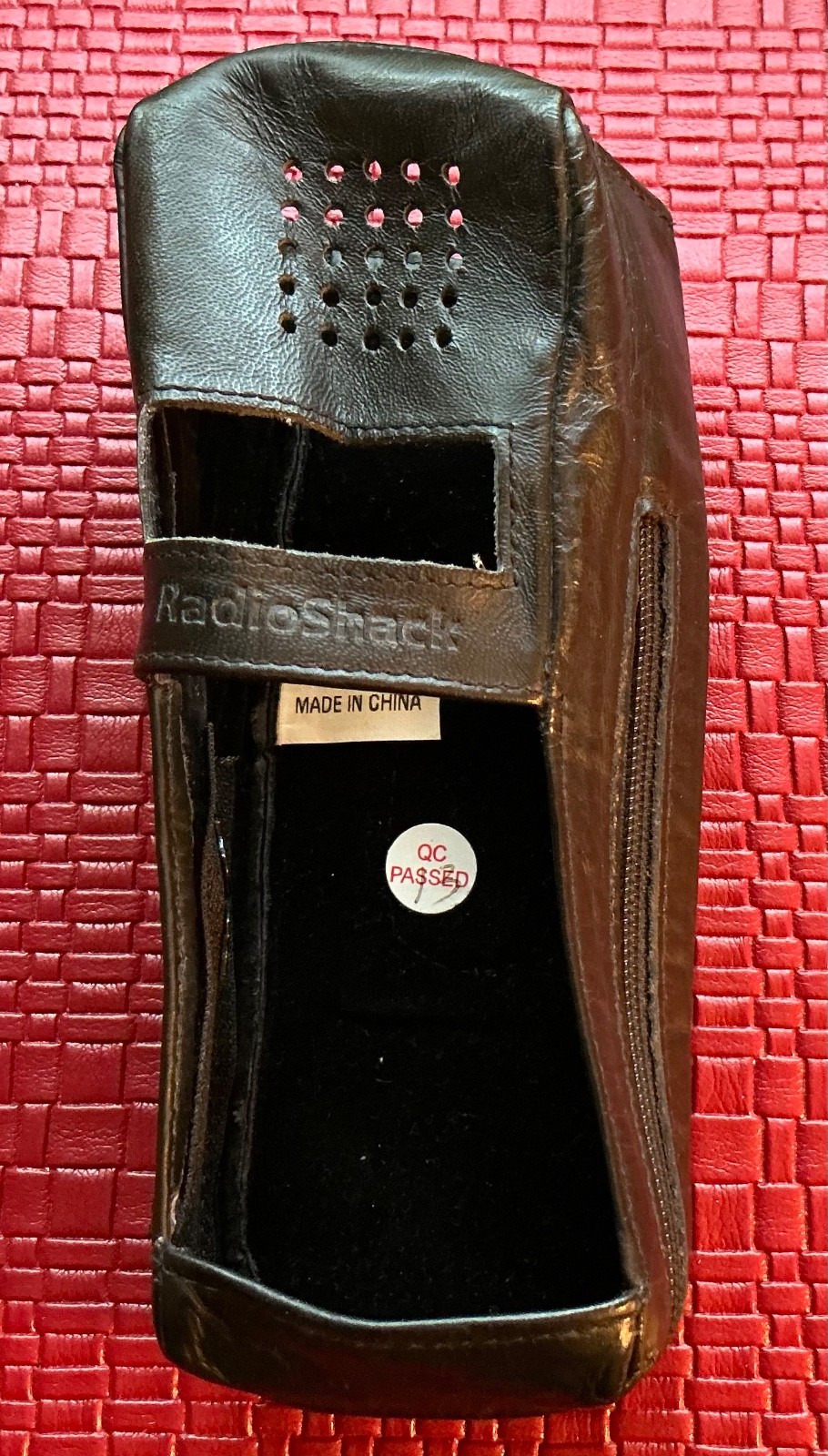 Radio Shack Genuine Leather CB Walkie-Talkie Soft Case Replacement Only