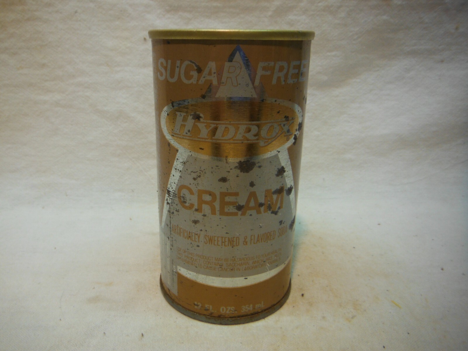 HYDOX SUGAR FREE CREAM SODA CAN~HODGKINS,IL.~#43