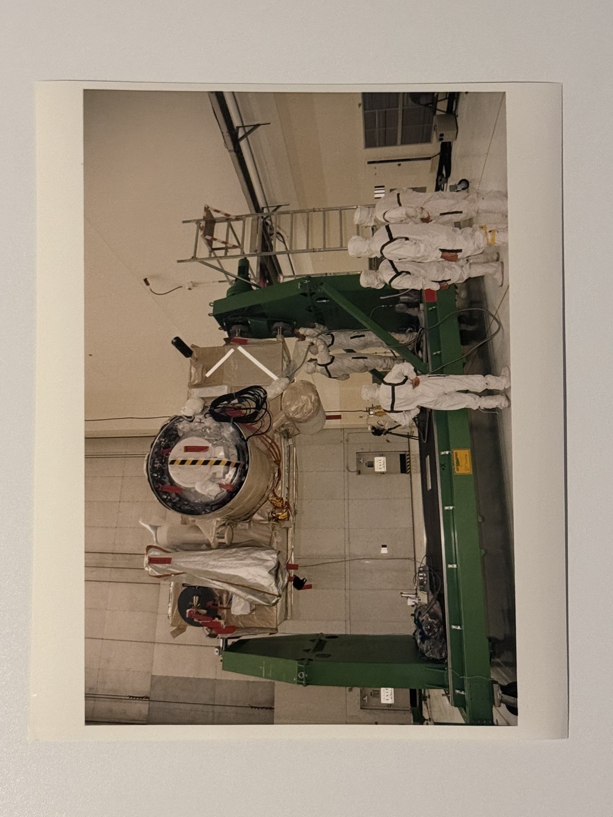 NASA CRISTA-SPAS Payload Integration Testing Kennedy Space Center Press Photo