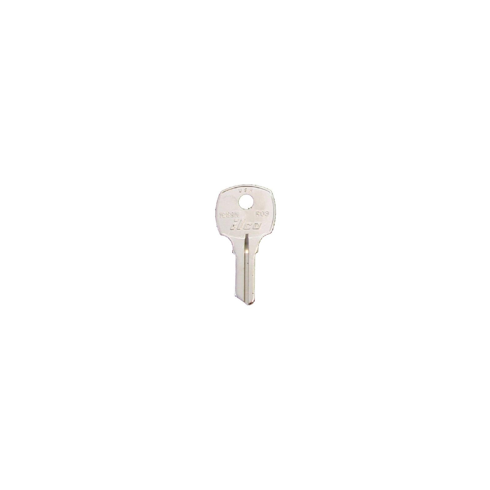 Ilco RO3-1069N Key Blank, National Cabinet Lock 5-Pin, D8785 - Quantity 10