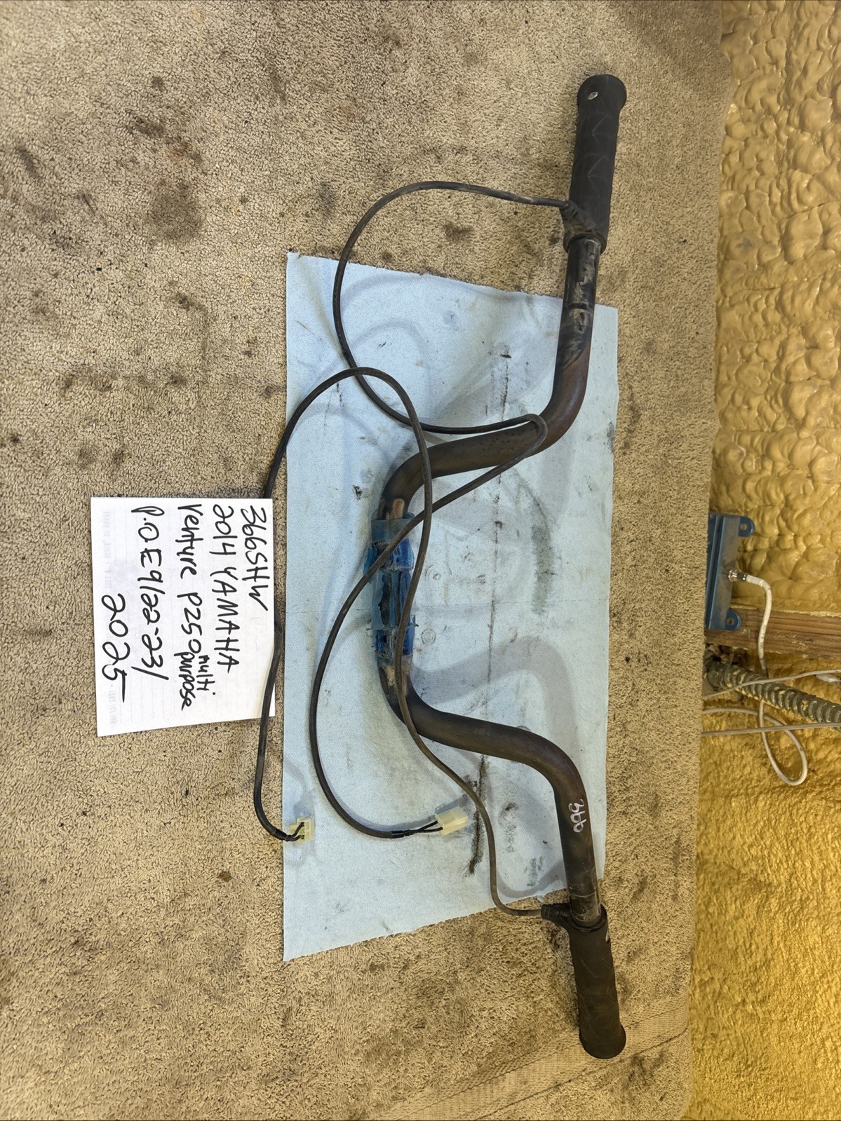 2014 Yamaha venture PZ 50 handlebars warmers 366