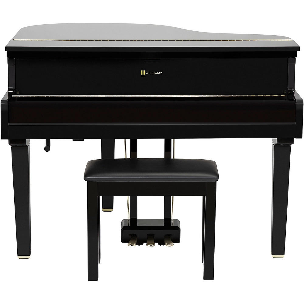 Williams Symphony Concert Digital Grand with Touchscreen and Bench Ebony 88 Key