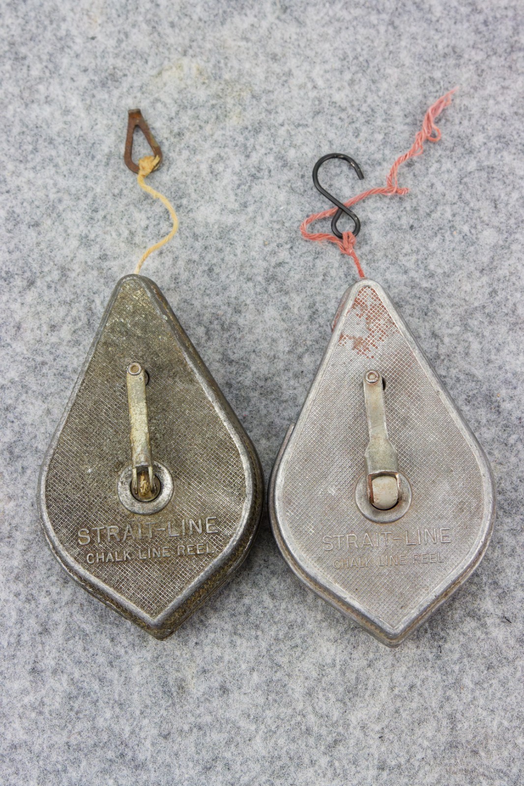 Irwin Straight Line Chalk Reels, Vintage LOT OF 2