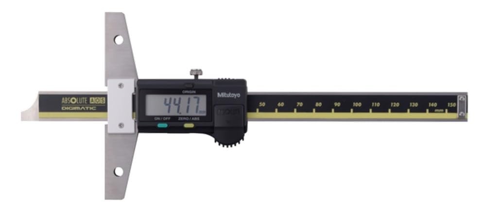 Mitutoyo VDS-15AX 571-201-30 Digital Depth Gauge 0–150mm ABS Type IP67 Caliper