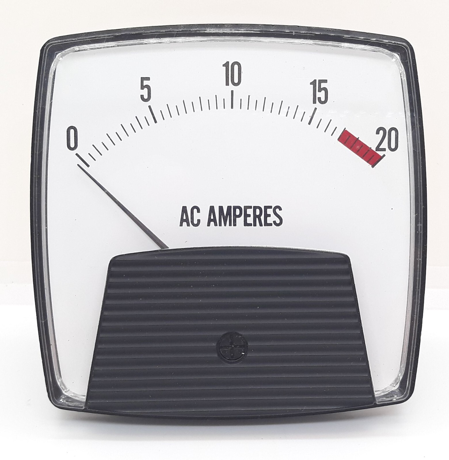 Modutec Panel Meter 0-20 AC Amperes Ammeter 3PB-AAA-020 120V