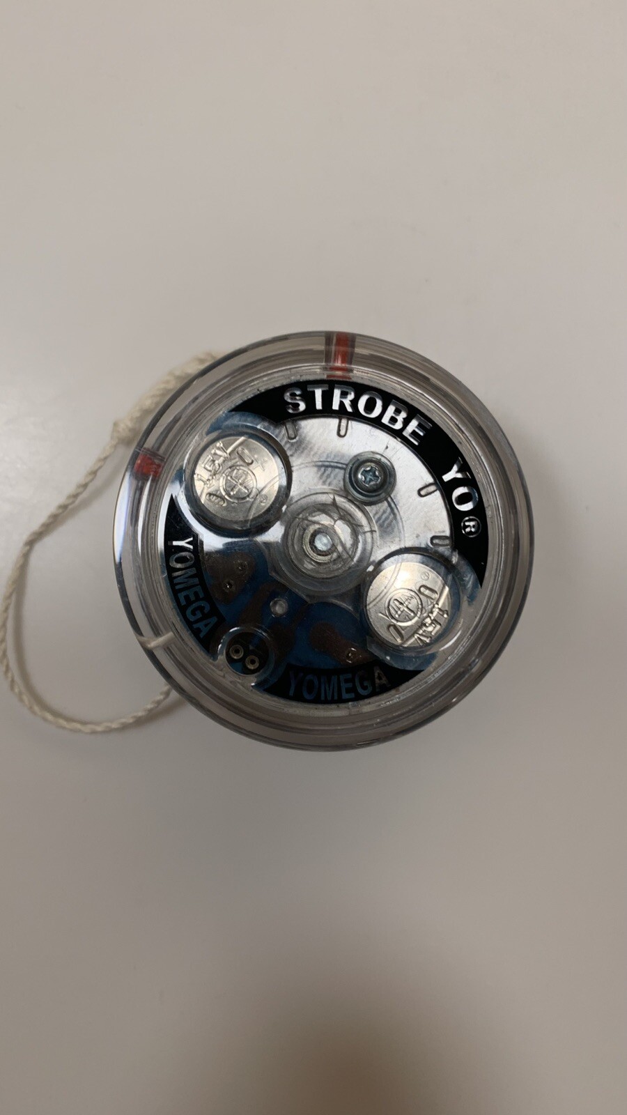 1998 Yomega Strobe Yo Yo-Yo. Untested.
