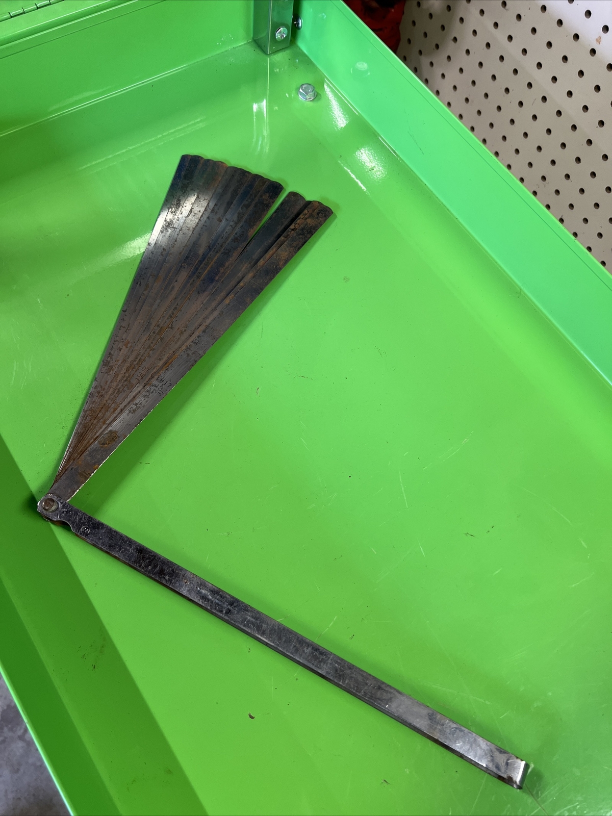 Proto J000TL Long Feeler Gauge, 25 Blade Set, 12" x 1/2" (Used) Up To .432