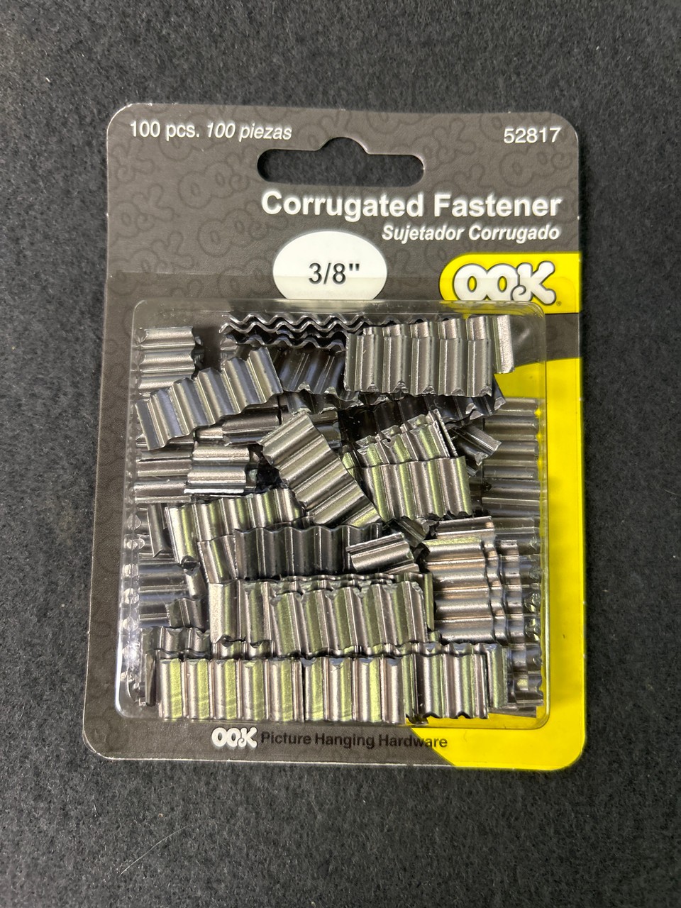 3/8" Corrugated Fastener 535336  100-pcs