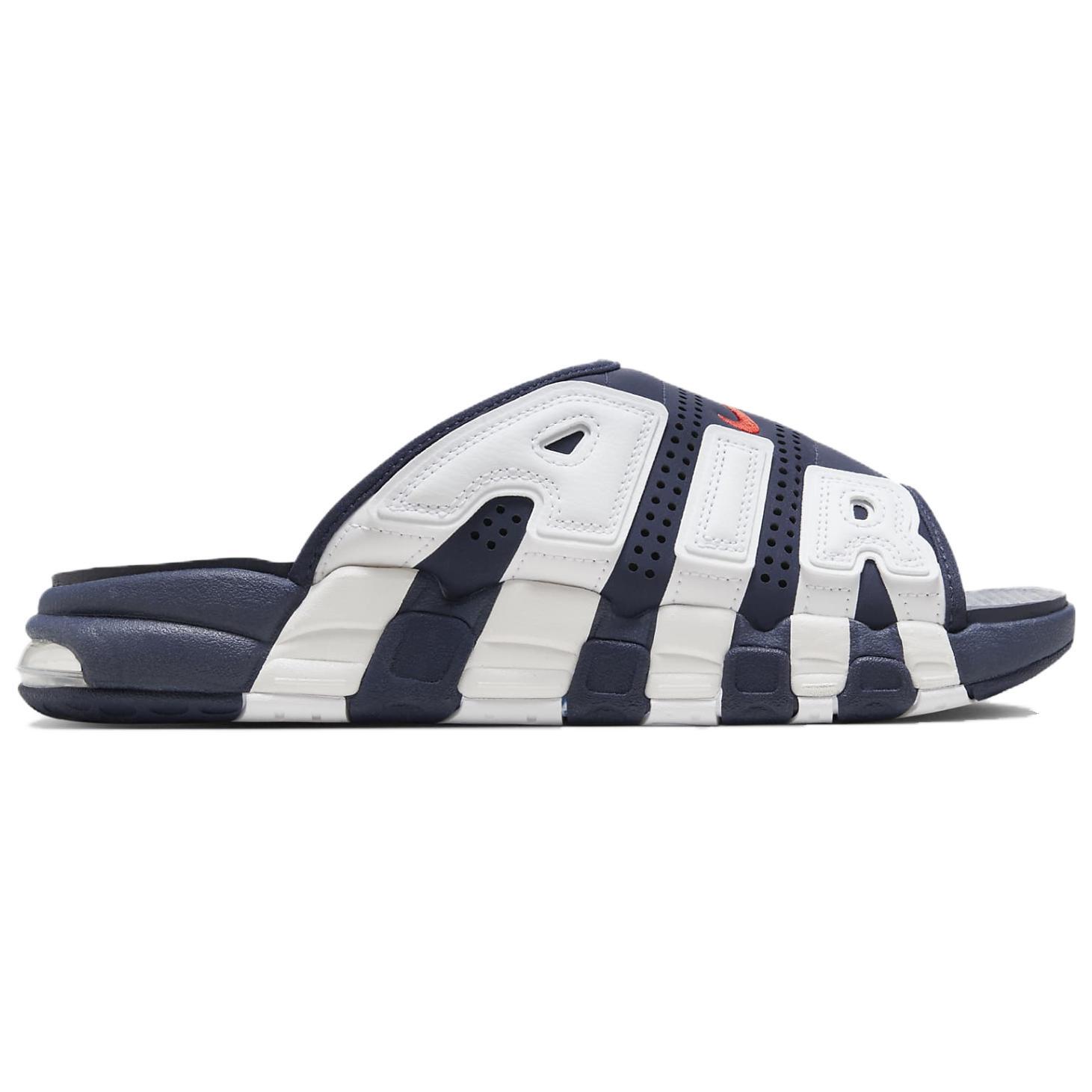 Nike Air More Uptempo Slide Slippers Blue White FQ8699-400 Asian Men's Size
