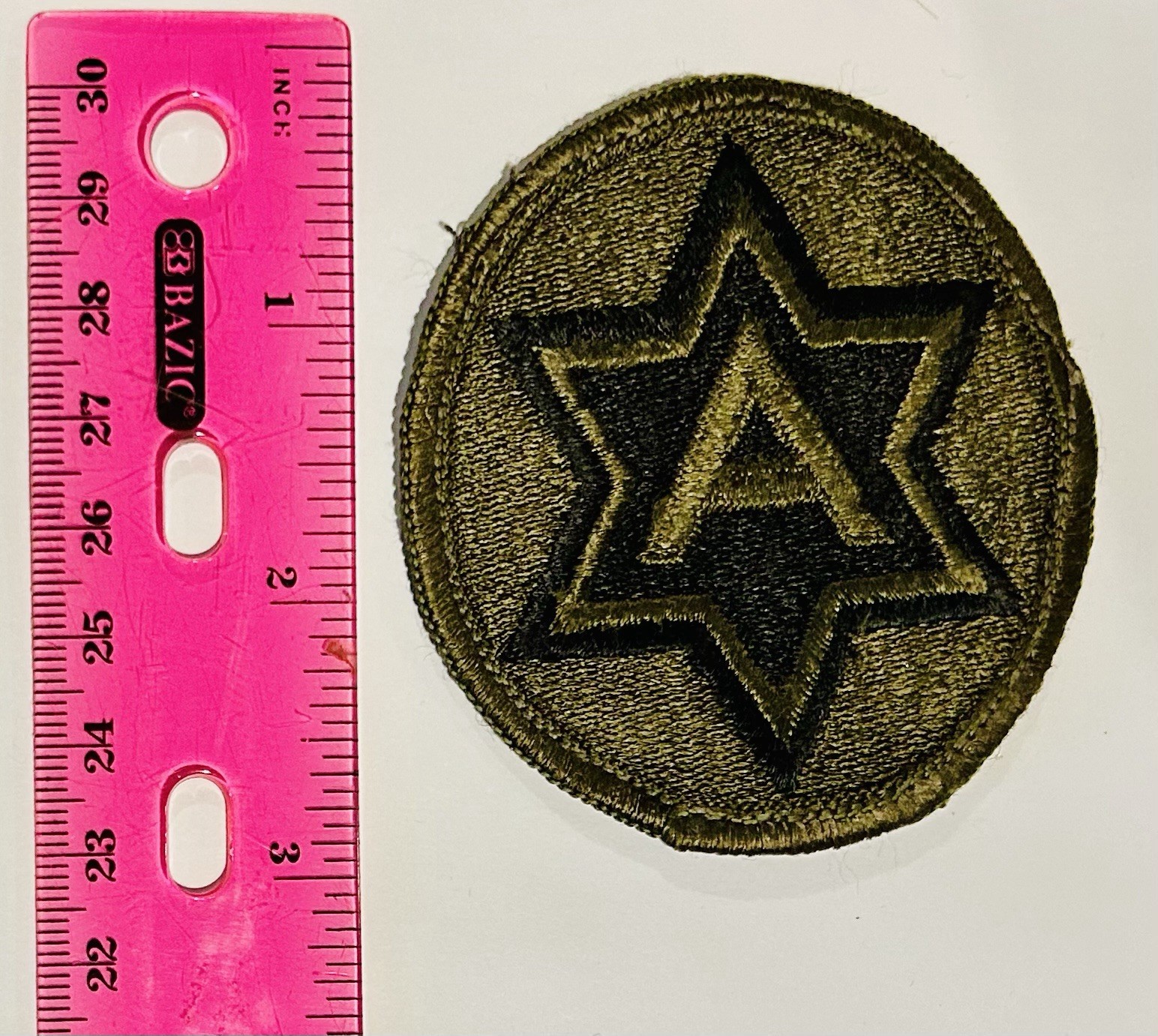 Vintage 6th / Sixth Army Subdued U.S. Army Shoulder Patch Insignia US