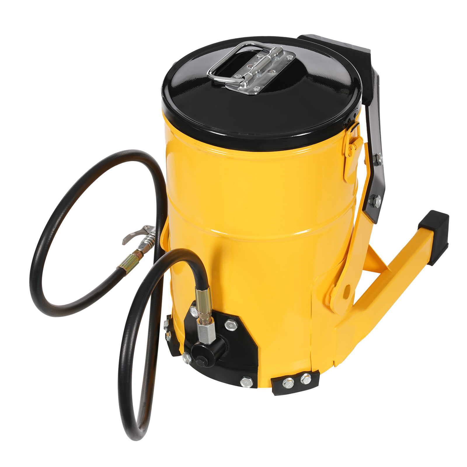 High-Pressure Foot-Operated Grease Pump, Floorstanding 10L/2.64Gal Grease Pump~