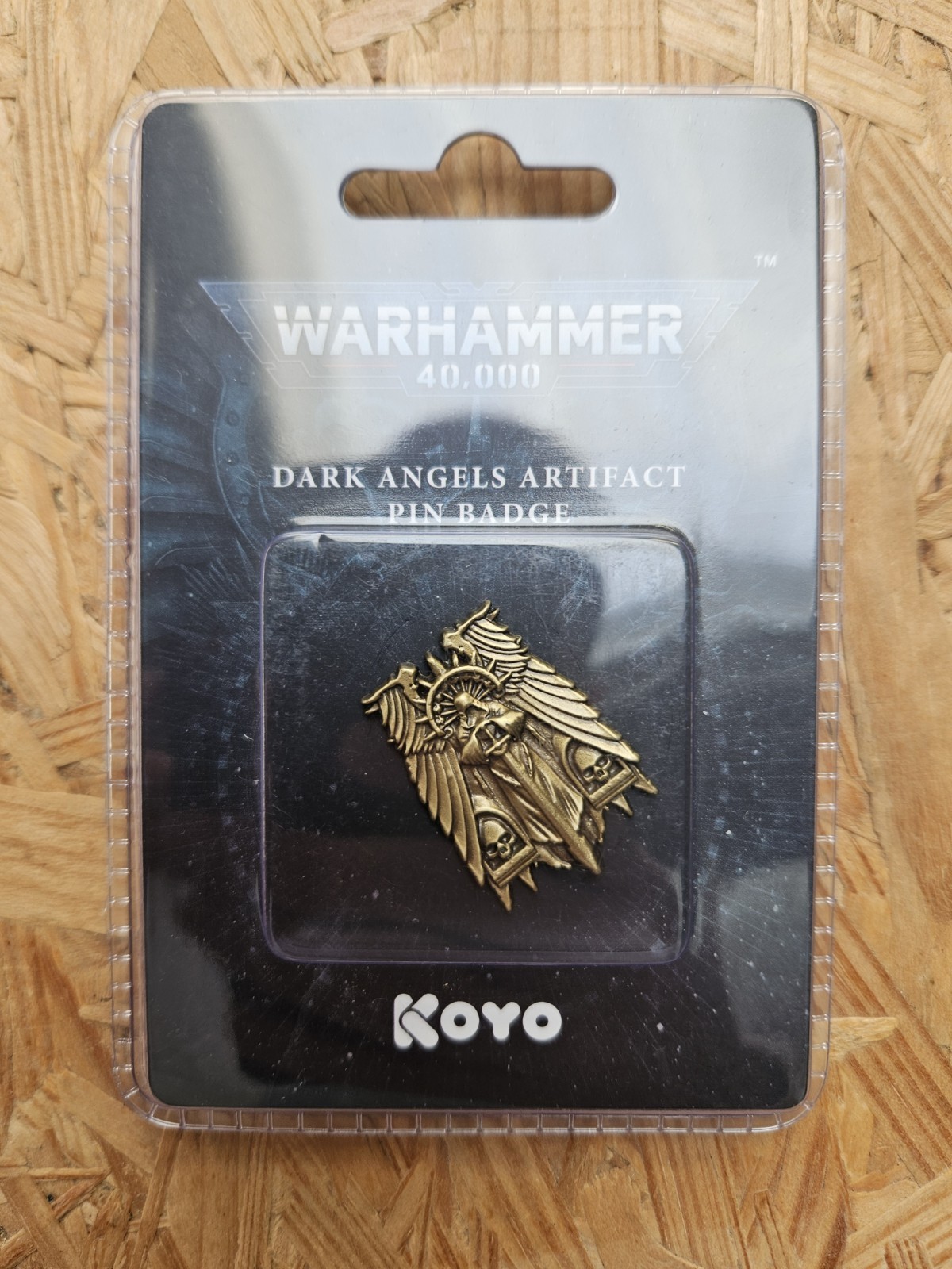 Warhammer 40k Koyo Dark Angels Artifact Pin Badge New Sealed