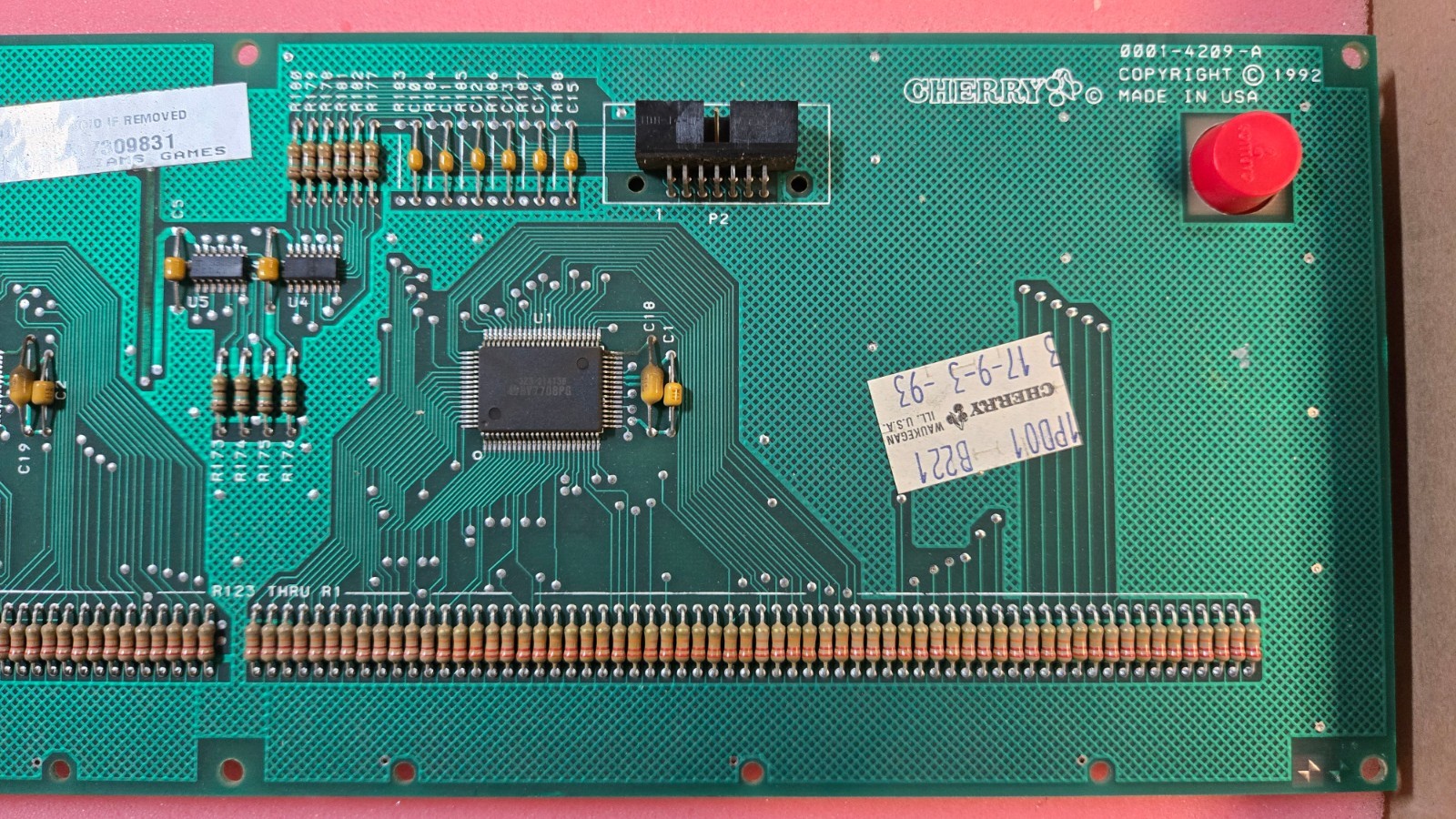 CHERRY DMD 128 X 32 Dot Matrix Pinball Display 0001-4209-A AS-IS Untested