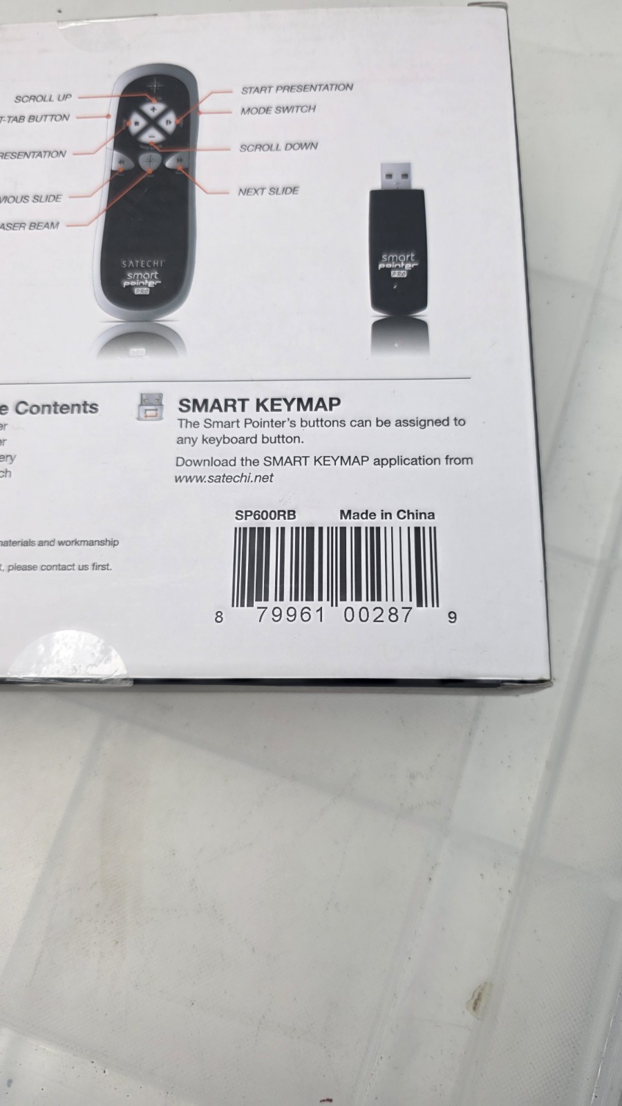 SATECHI SP-600 Smart Pointer 2.4GHz Wireless Presentation Controller