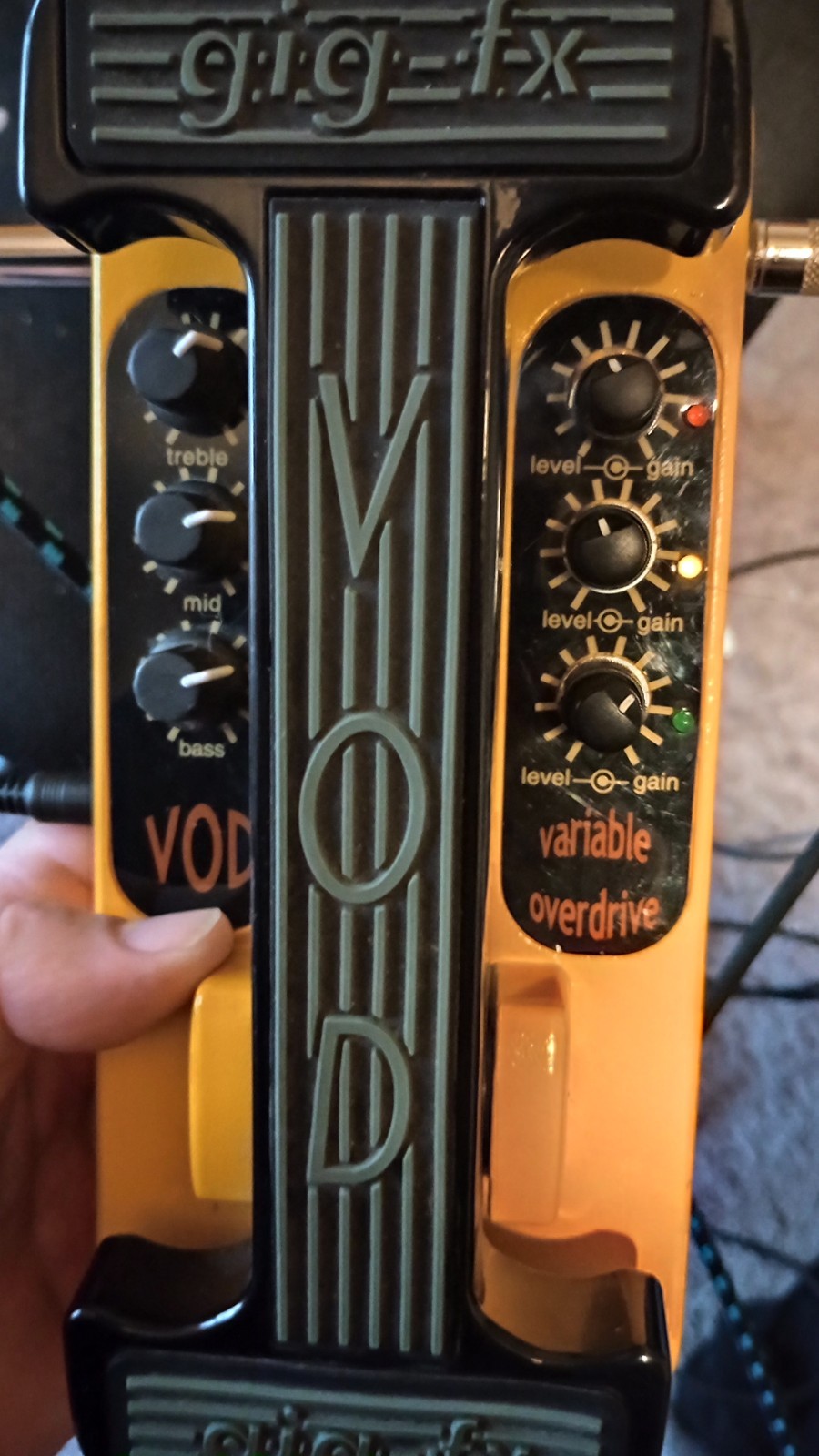 Gig FX VOD 3-Stage Variable Distortion/Overdrive Pedal