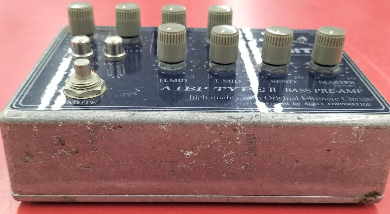 Albit A1BP Type2 Bass Preamp Used, One Screw Missing