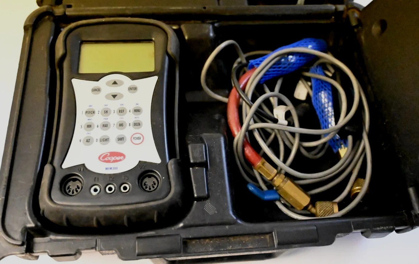 Cooper Atkins MFM300-KIT Thermometer/Multi Functional Meter AC Air Conditioning