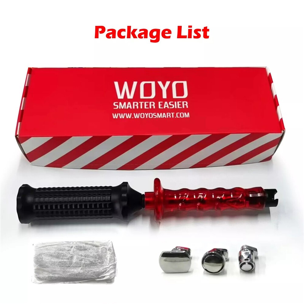 WOYO PDR100 Slide Hammer Dent Puller Cold Glue Car Dent Tool Paintless Dent / ←