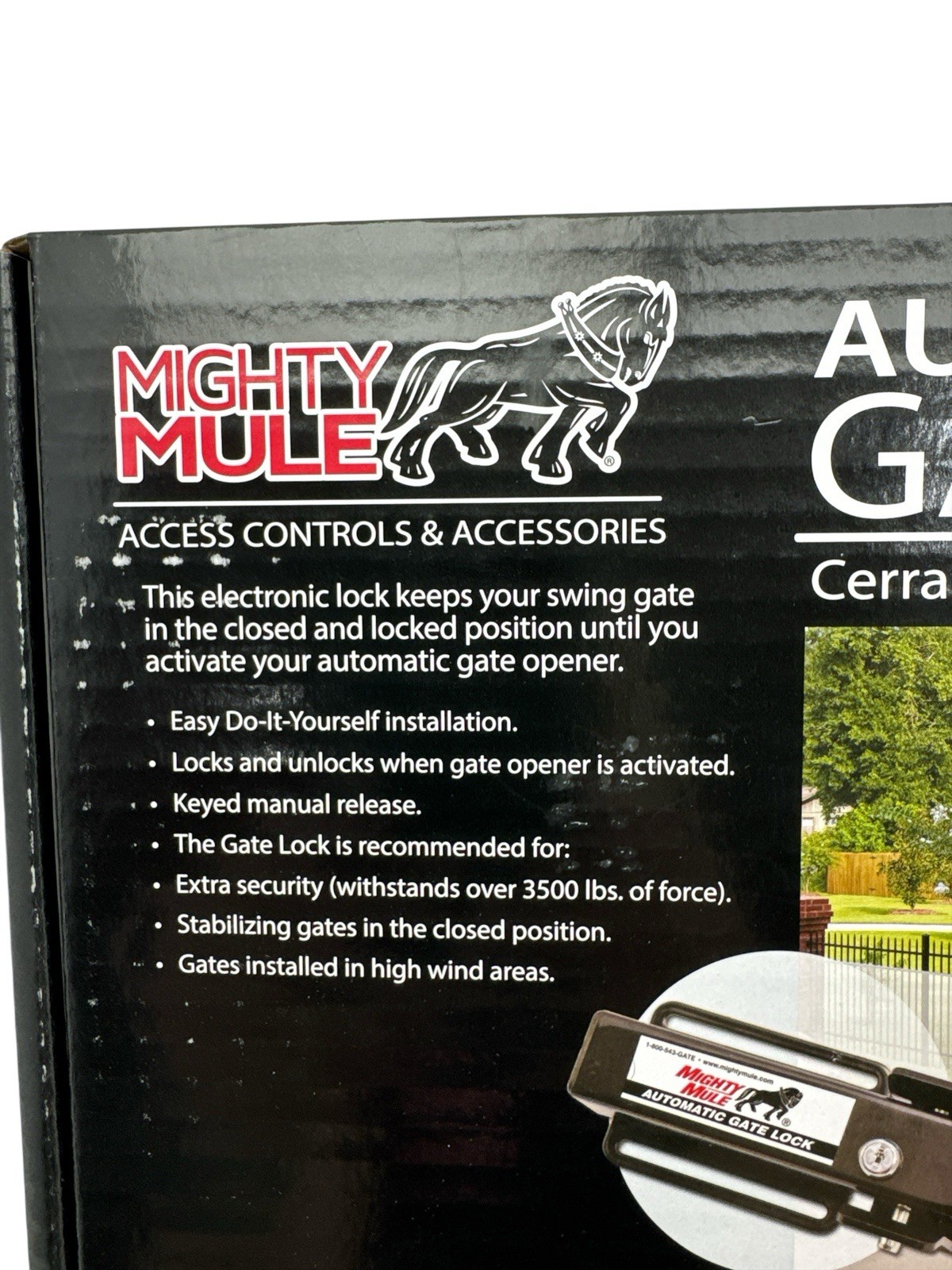 Mighty Mule Automatic Gate Lock FM143 New