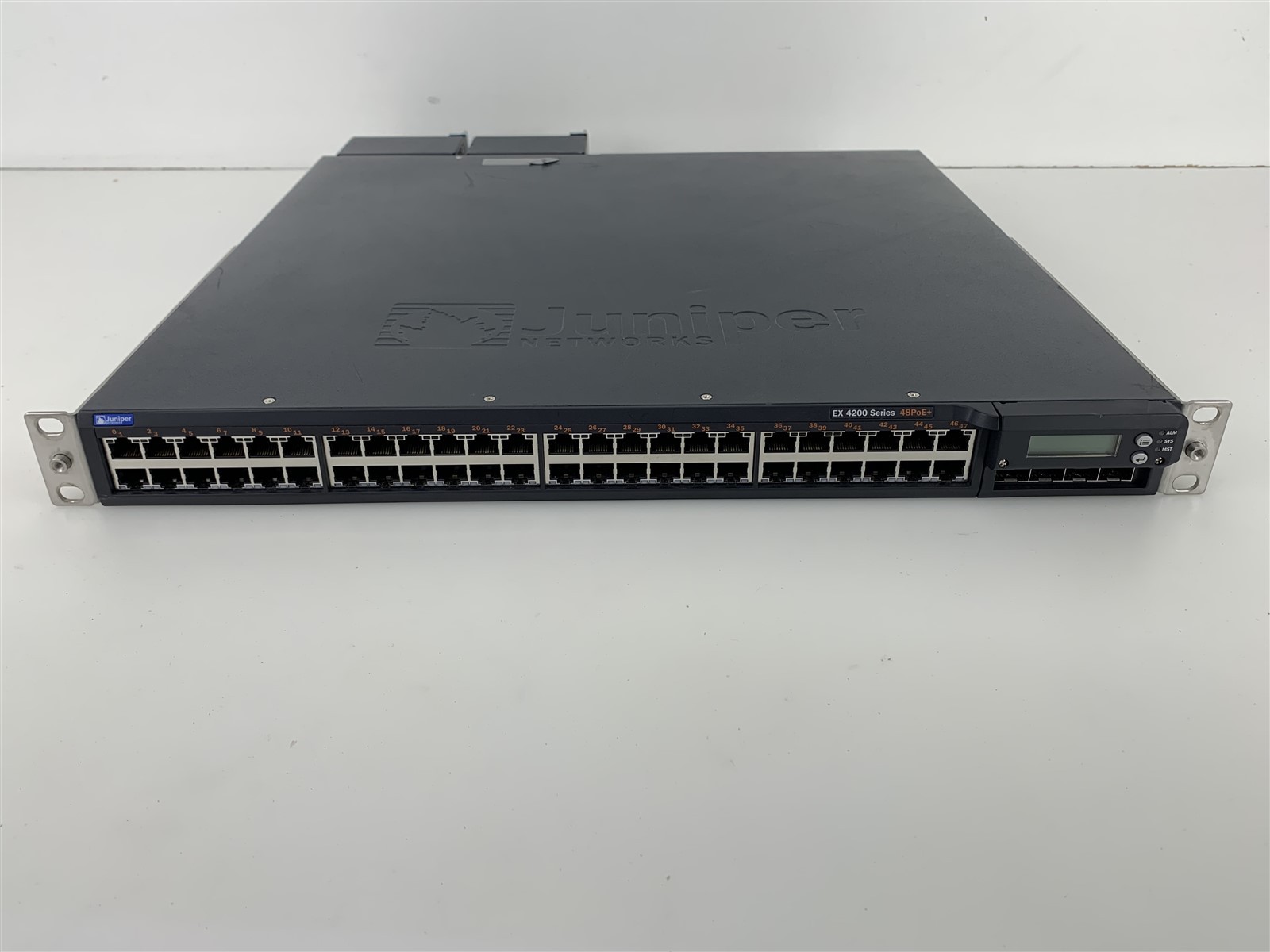 Juniper EX4200-48PX 48-Port PoE+ Gigabit Managed Switch w 2x PSU
